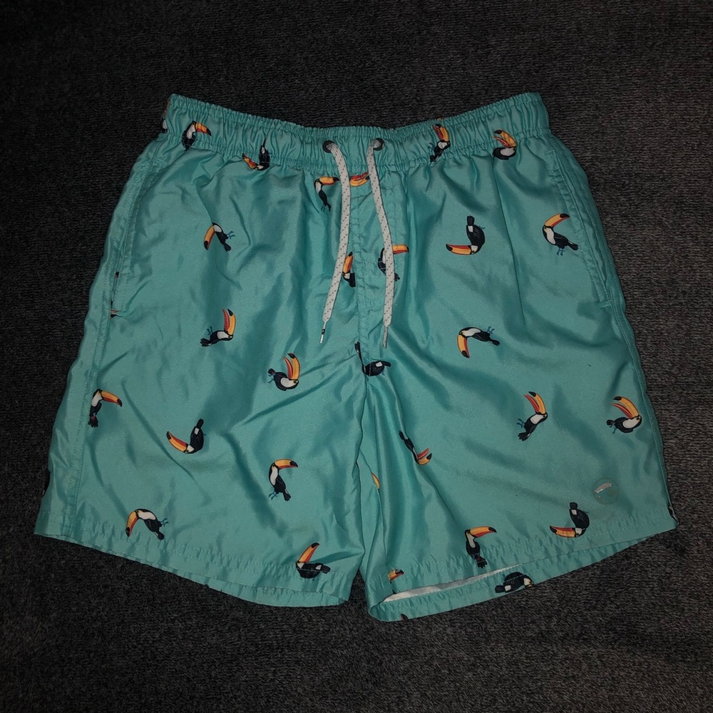 Ocean Current Swim Trunks